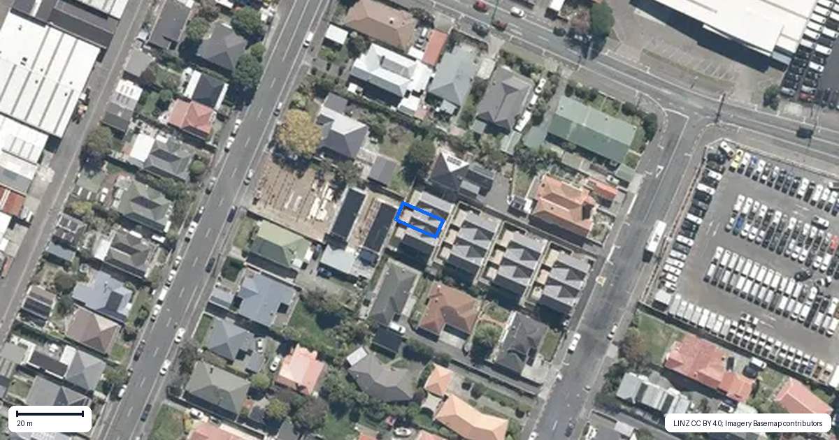 Property context map for 11/55 Britannia Street, Petone, Lower Hutt