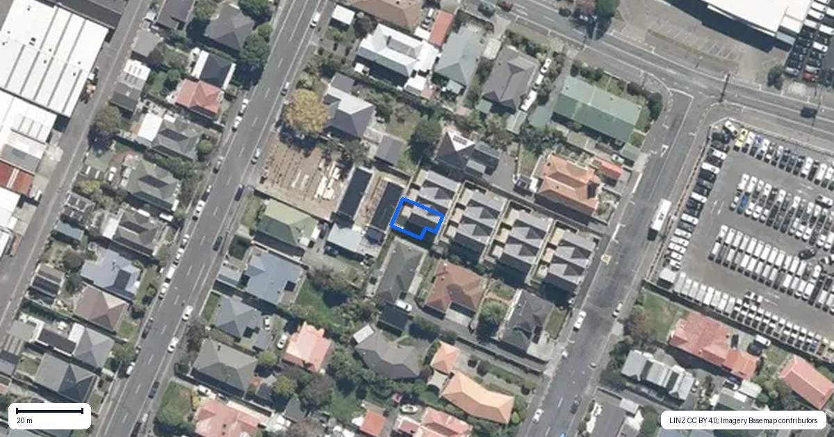 Property context map for 12/55 Britannia Street, Petone, Lower Hutt