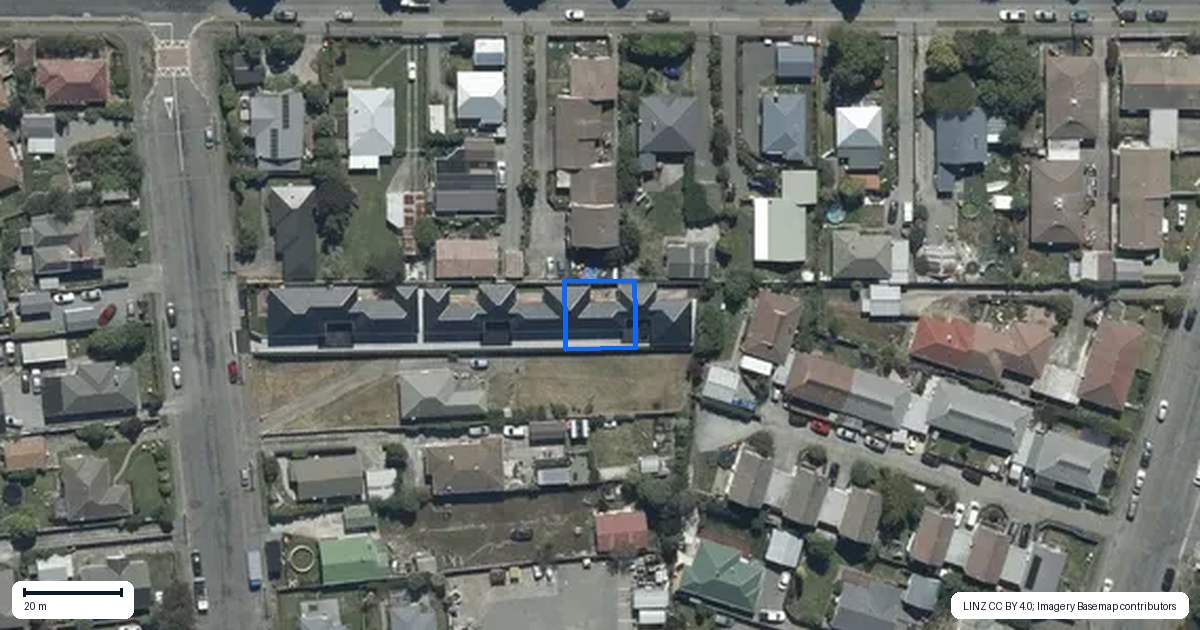 Property context map for 5/7 Vickerys Road, Wigram, Christchurch