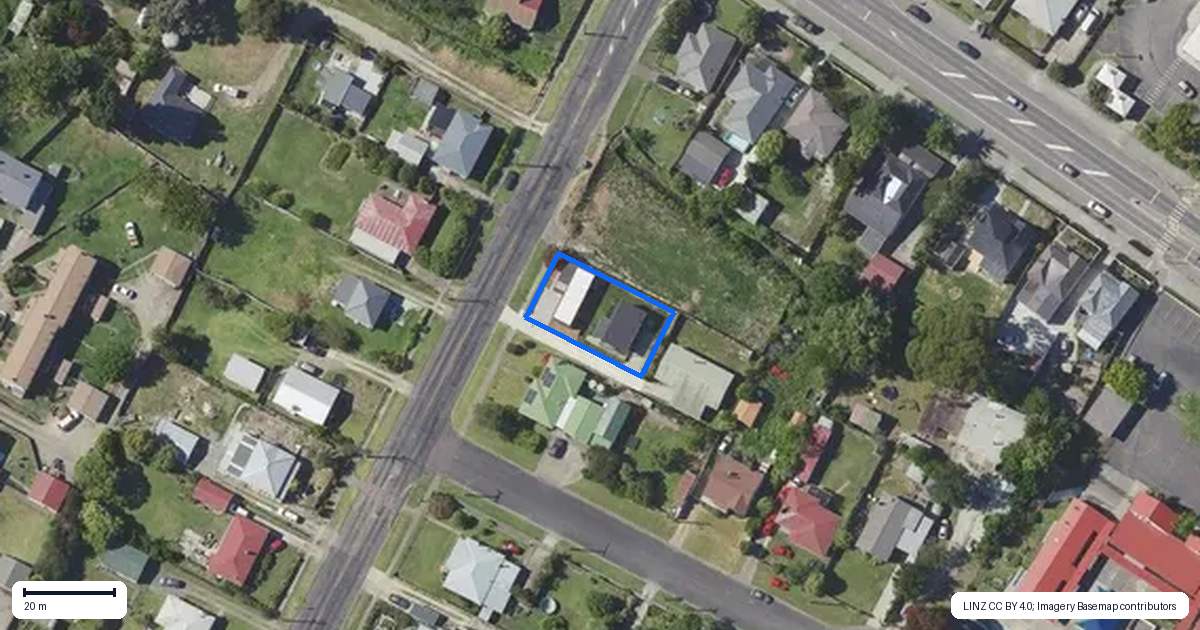 Property context map for 8A Endcliffe Road, Kaiti, Gisborne