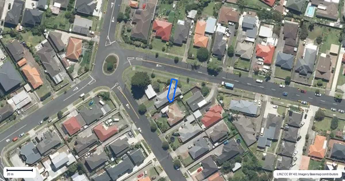 Property context map for 7/15 Kautami Avenue, Papatoetoe, Auckland