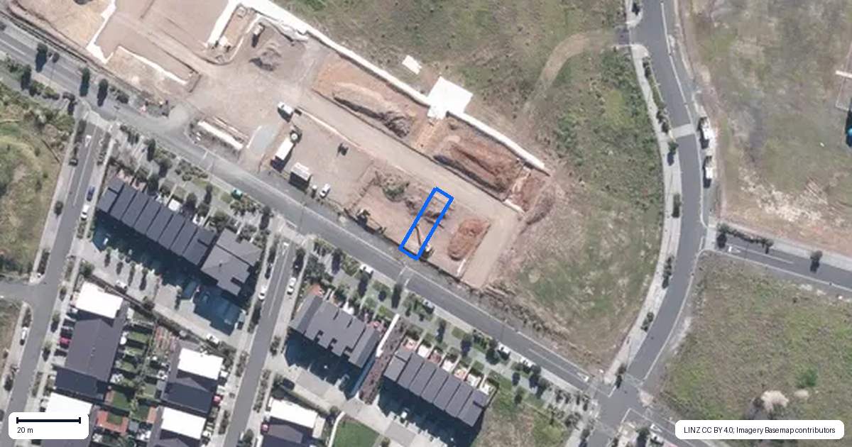 Property context map for 22 Waka Moana Drive, Hobsonville, Auckland