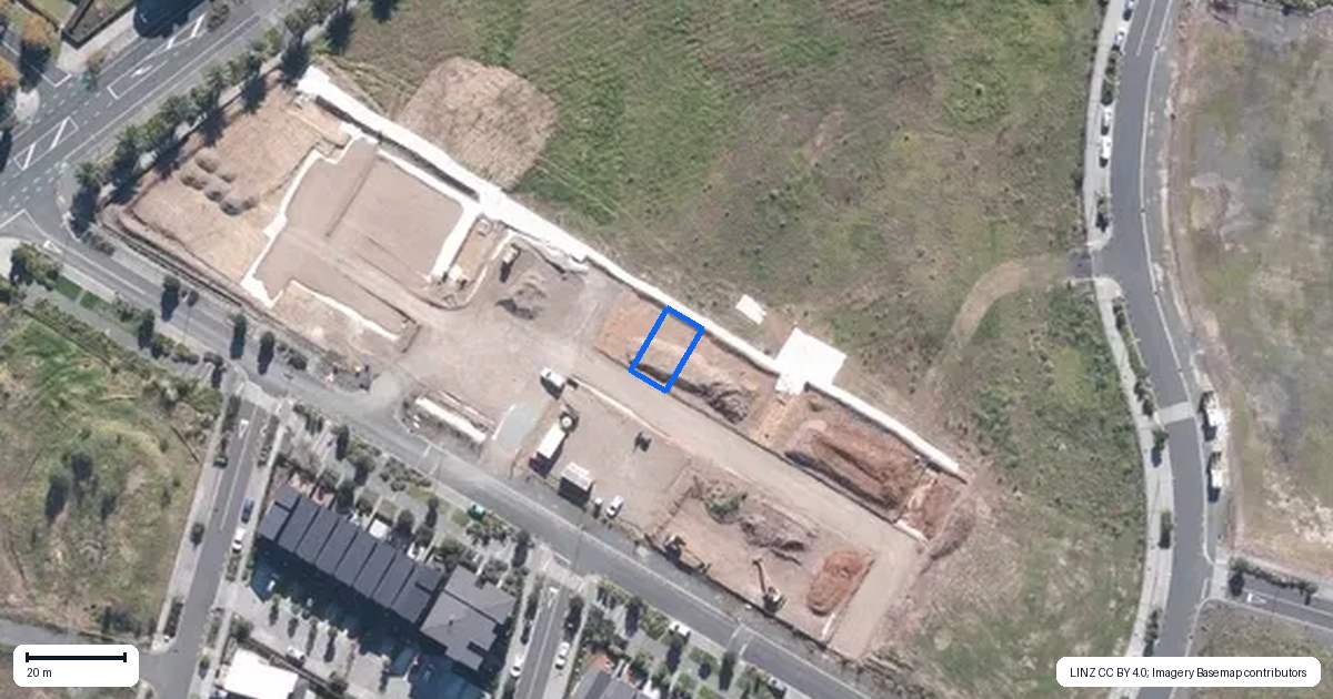 Property context map for 4 Rauawa Lane, Hobsonville, Auckland