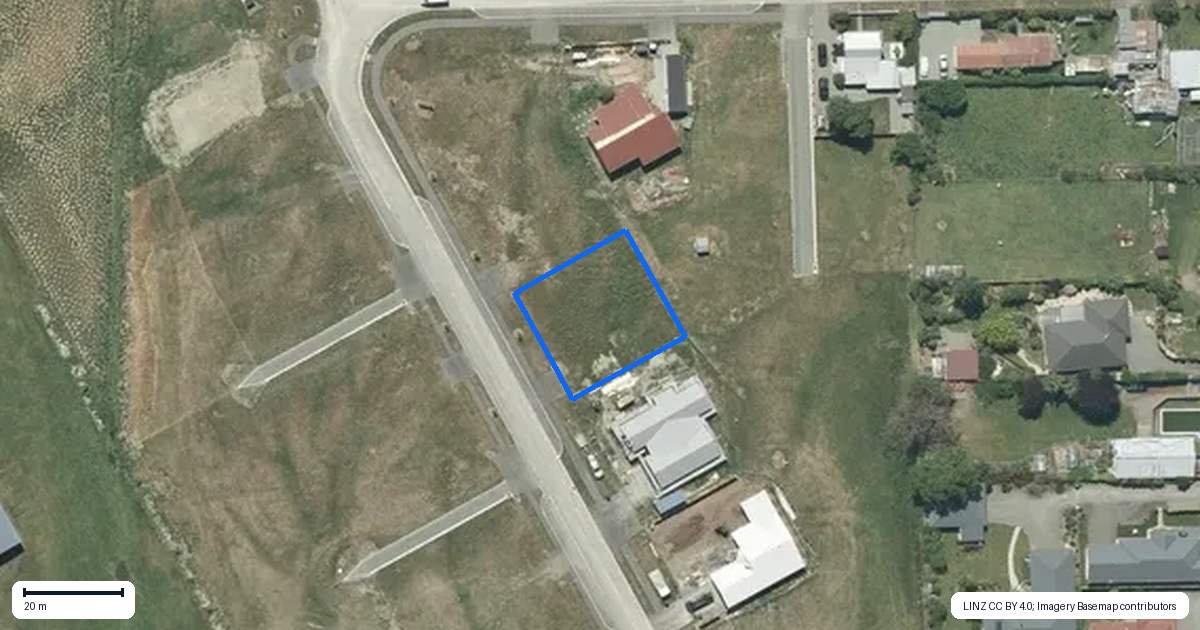Property context map for 5 McQuade Road, Geraldine