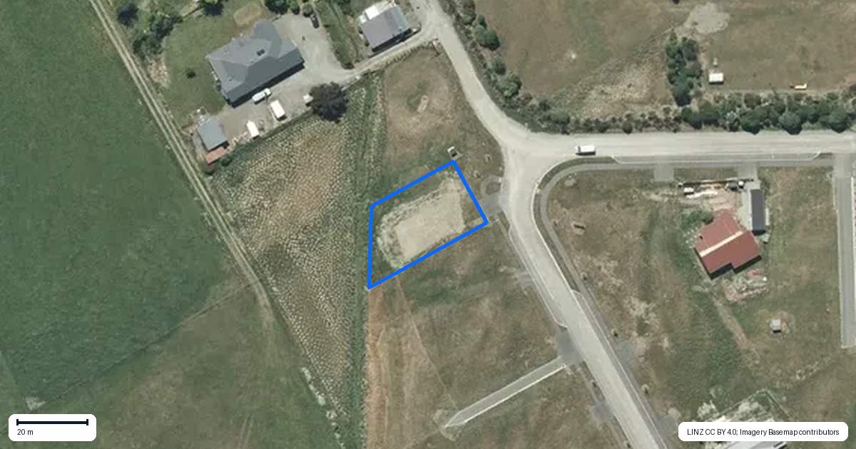 Property context map for 2 McQuade Road, Geraldine