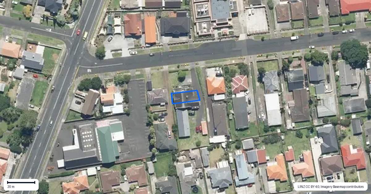 Property context map for 3/7 Wentworth Avenue, Papatoetoe, Auckland