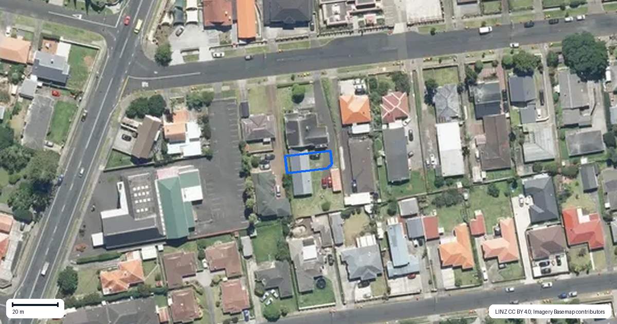 Property context map for 5/7 Wentworth Avenue, Papatoetoe, Auckland