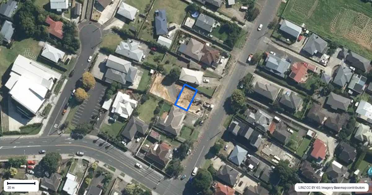 Property context map for 151B Barrack Road, Mount Wellington, Auckland