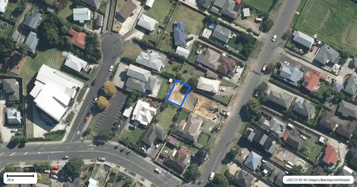 Property context map for 151D Barrack Road, Mount Wellington, Auckland