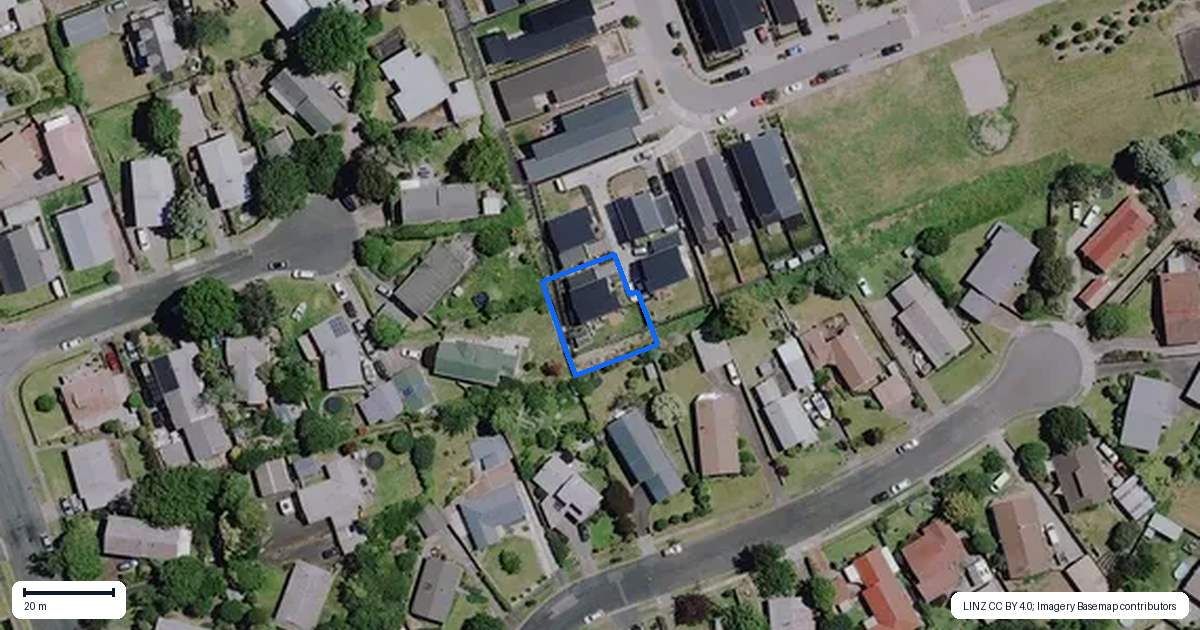 Property context map for 3/11 Musselwhite Terrace, Chartwell, Hamilton