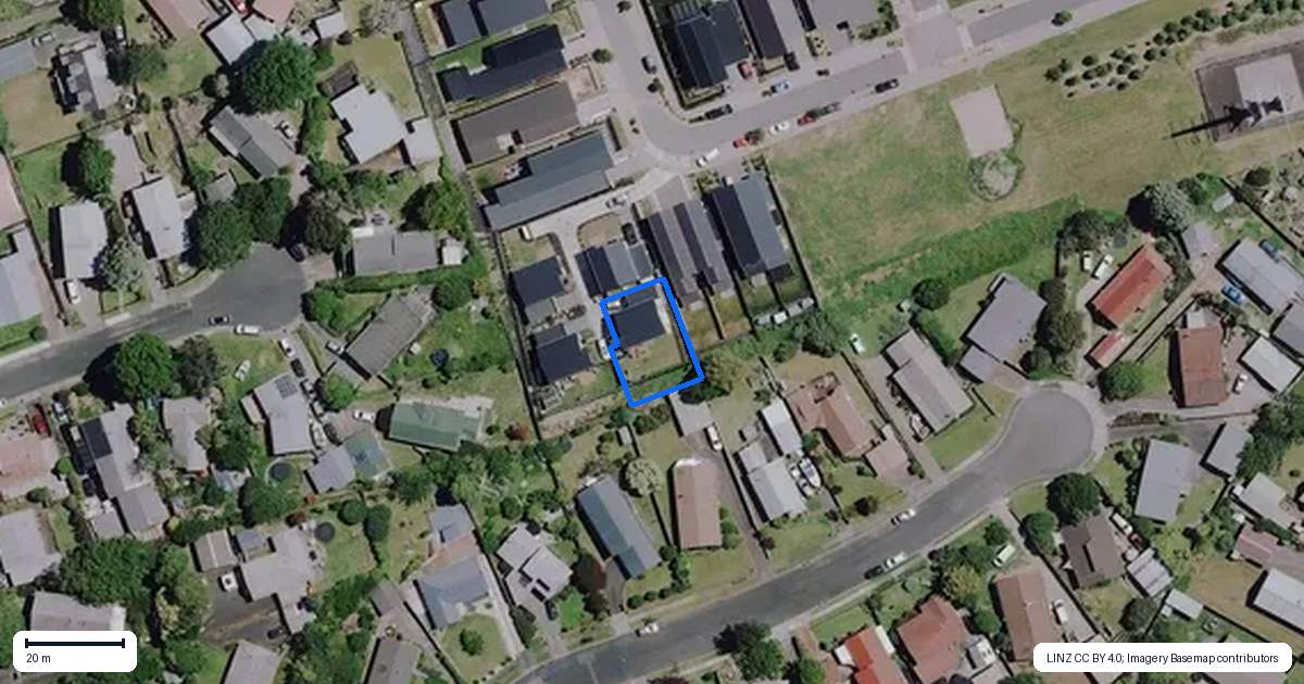 Property context map for 4/11 Musselwhite Terrace, Chartwell, Hamilton