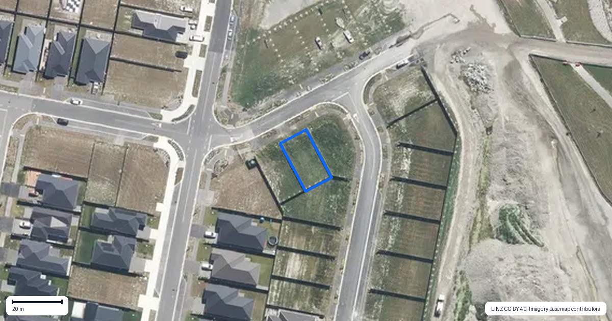 Property context map for 56 Isa Lei Road, Kaiapoi
