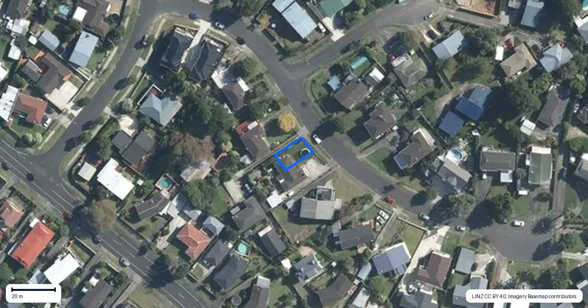 Property context map for 1/11 Malvina Place, Bucklands Beach, Auckland