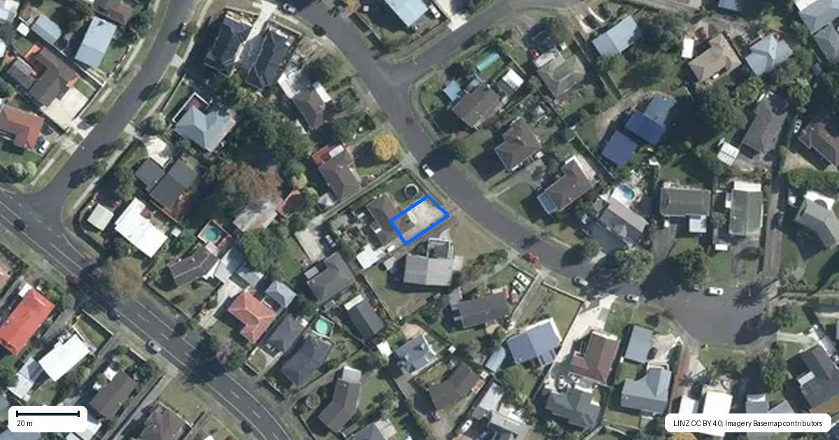 Property context map for 3/11 Malvina Place, Bucklands Beach, Auckland