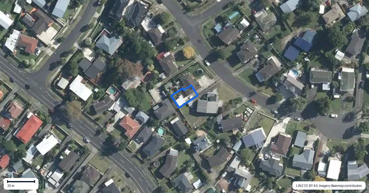 Property context map for 4/11 Malvina Place, Bucklands Beach, Auckland