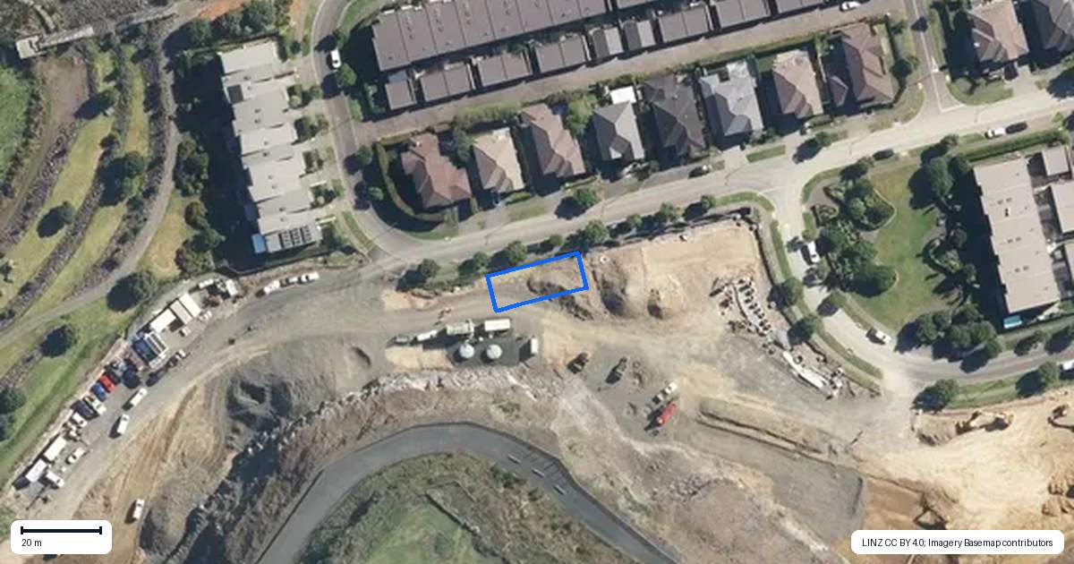 Property context map for 20 Koinaki Road, Stonefields, Auckland