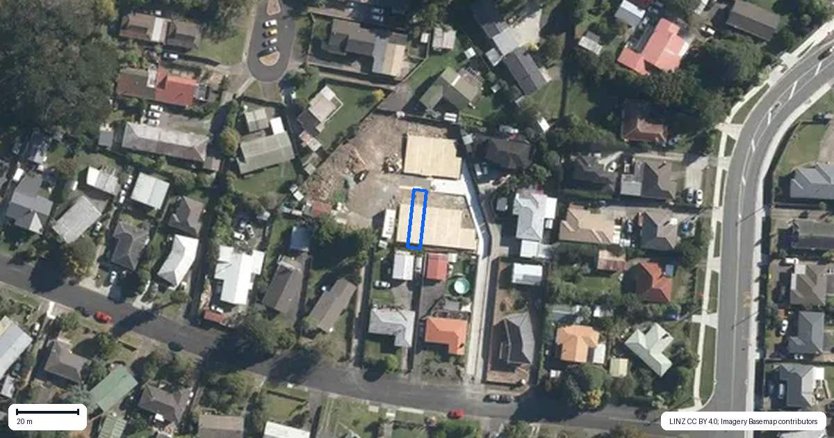 Property context map for 5/46 Jillian Drive, Ranui, Auckland