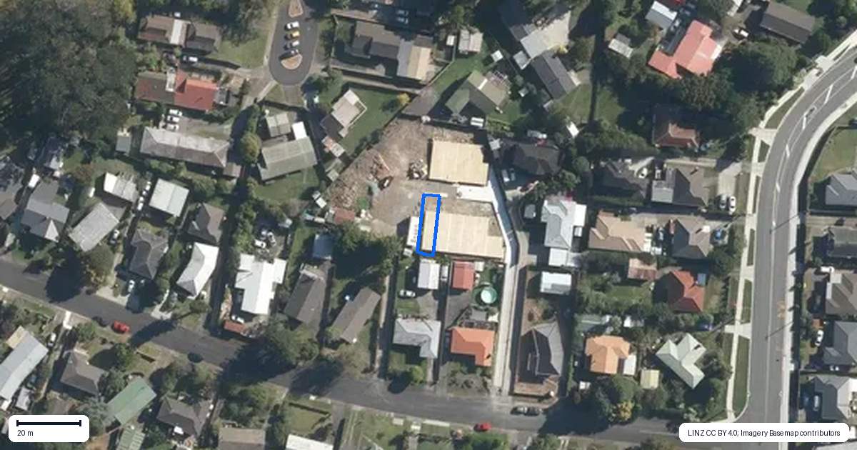 Property context map for 6/46 Jillian Drive, Ranui, Auckland