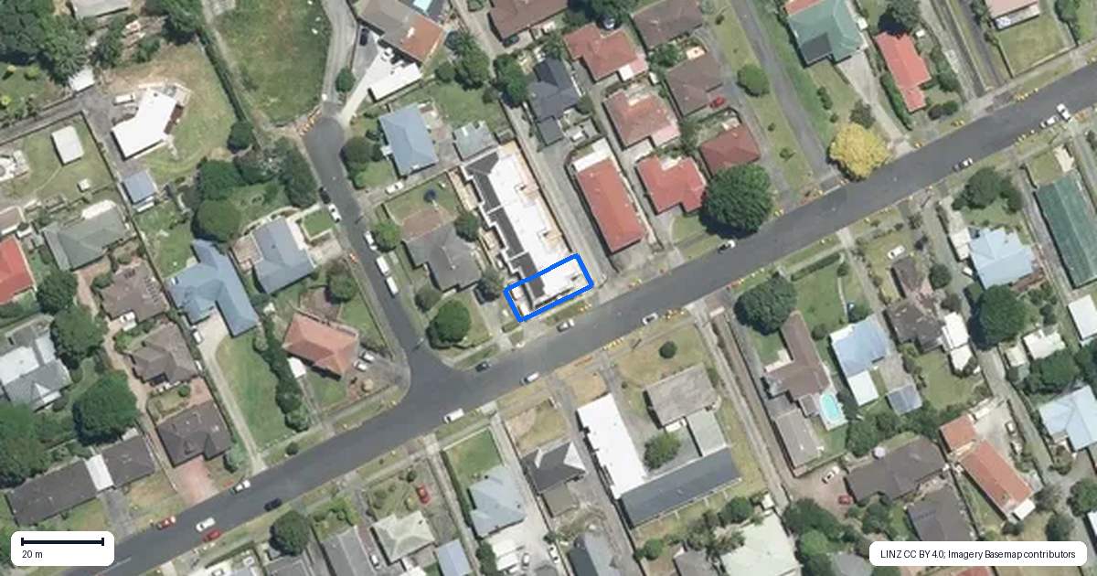 Property context map for 14A Arthur Road, Hillpark, Auckland