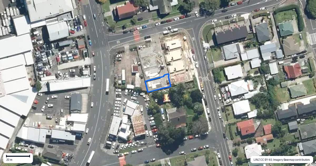 Property context map for 5D Fairburn Road, Otahuhu, Auckland