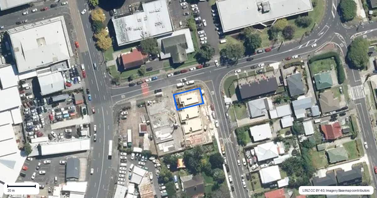 Property context map for 7 Fairburn Road, Otahuhu, Auckland