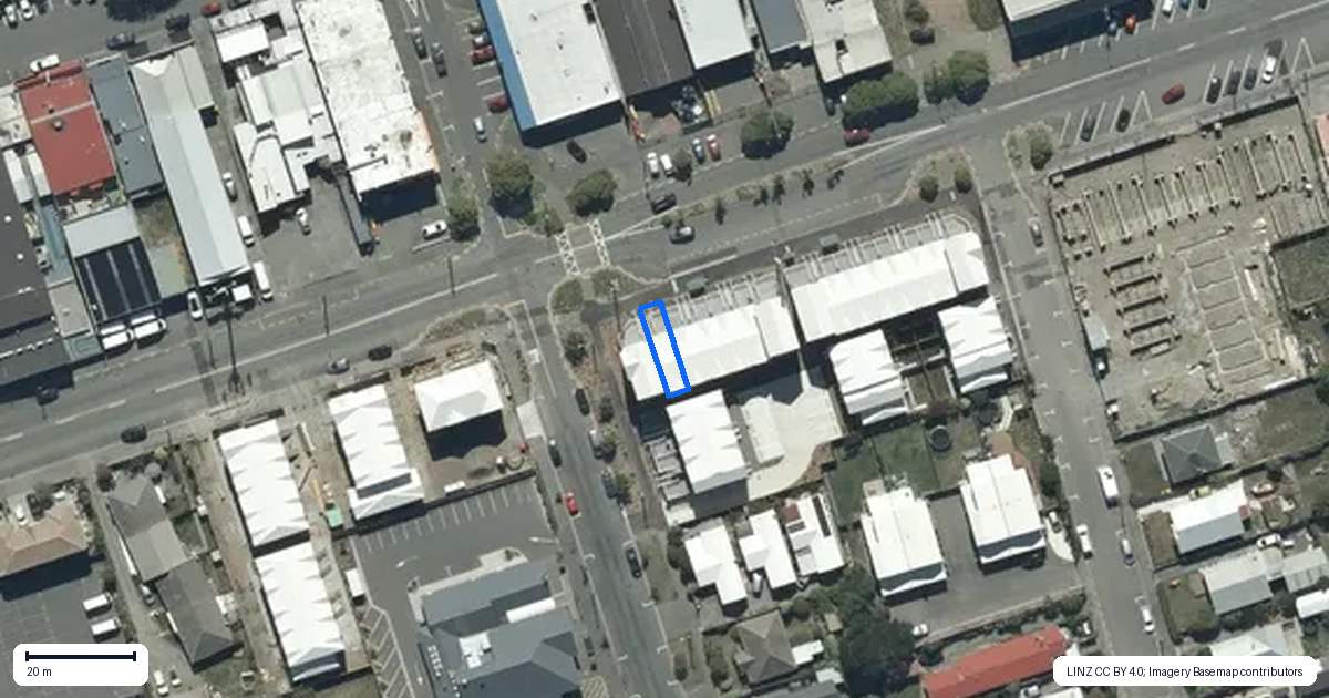 Property context map for 6/31 Beresford Street, New Brighton, Christchurch