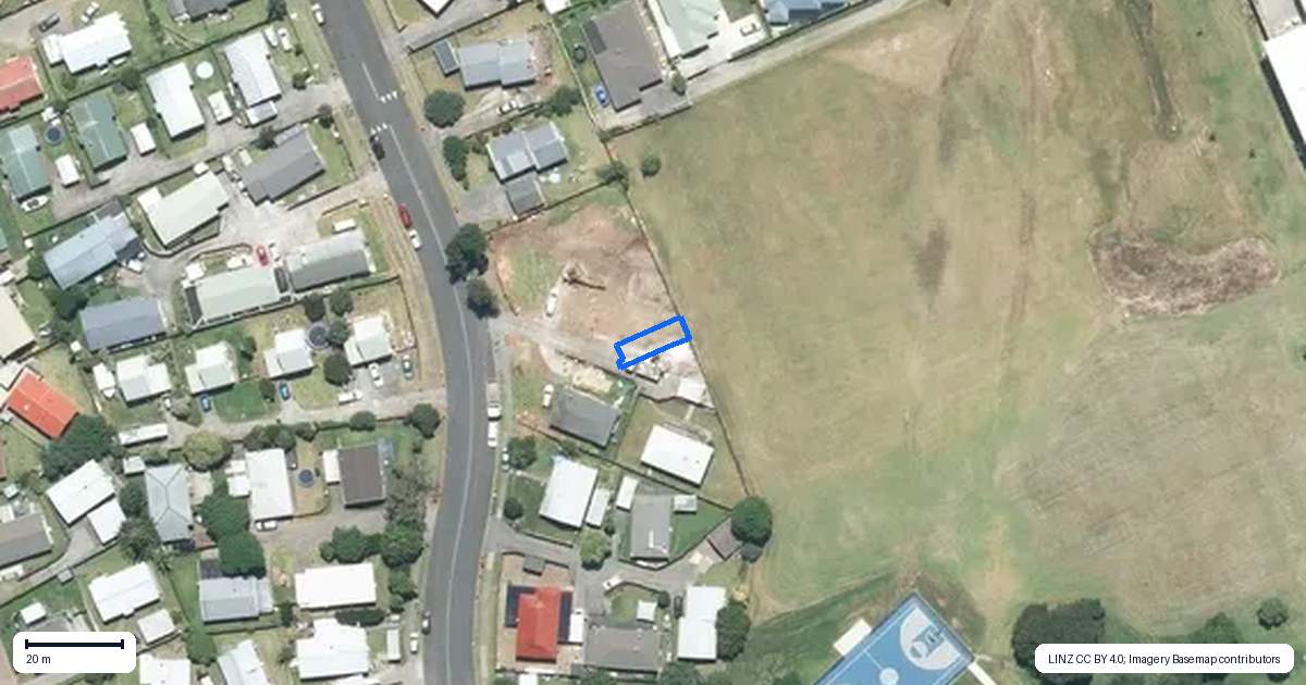 Property context map for 12/17 Barneys Farm Road, Clendon Park, Auckland