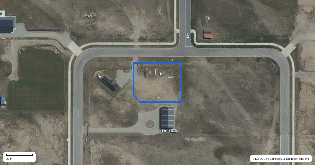 Property context map for 76 Lost Burn Road, Lake Hawea