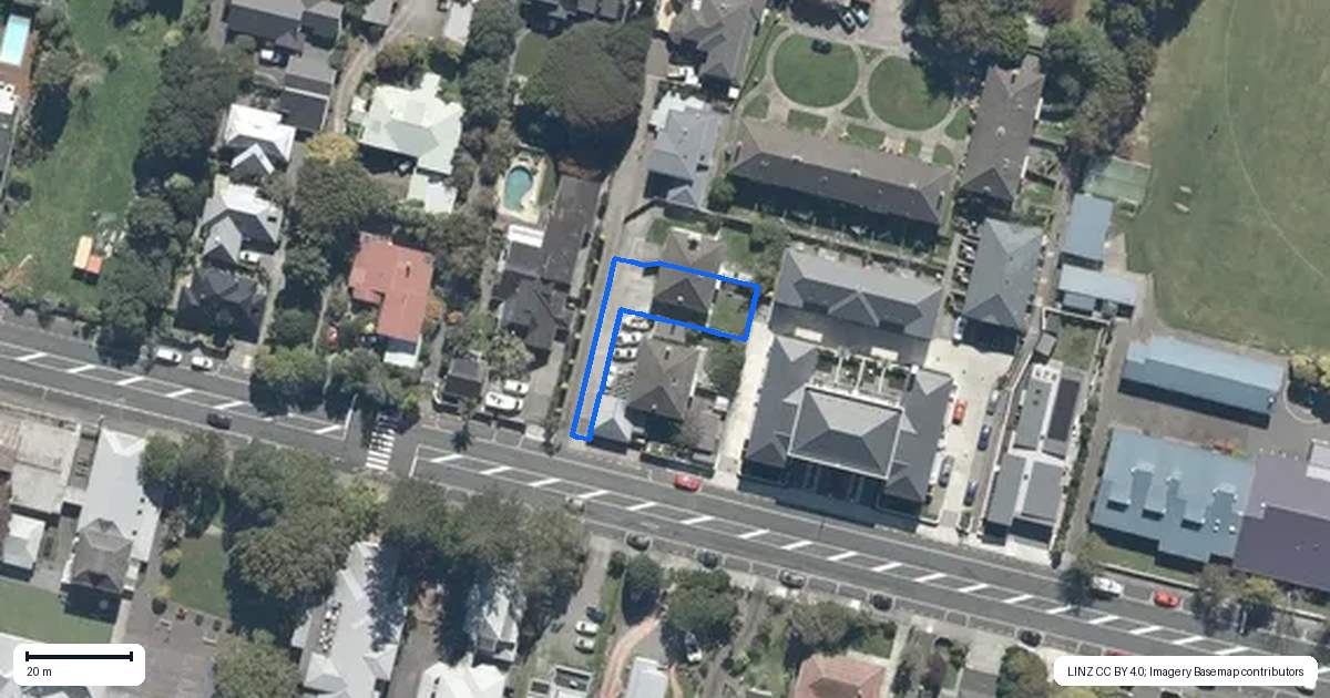 Property context map for 3/151 Waterloo Road, Hutt Central, Lower Hutt