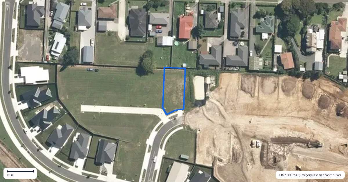 Property context map for 67 Willow Road, Te Awamutu