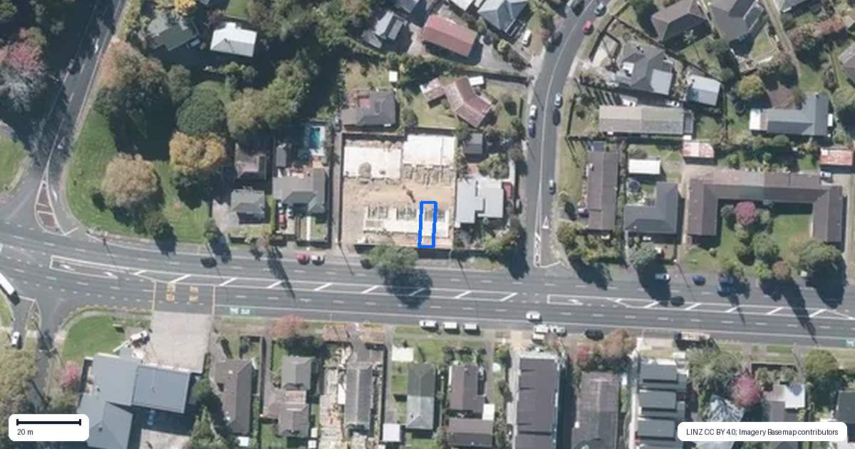Property context map for 5/632 Pakuranga Road, Howick, Auckland