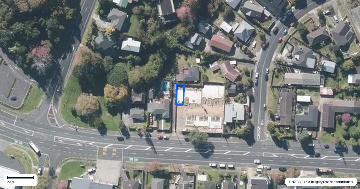 Property context map for 1/630 Pakuranga Road, Howick, Auckland