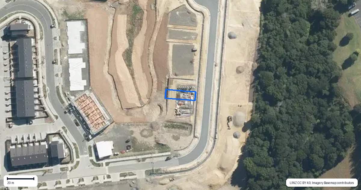 Property context map for 47 Te Aniwaniwa Terrace, Albany, Auckland