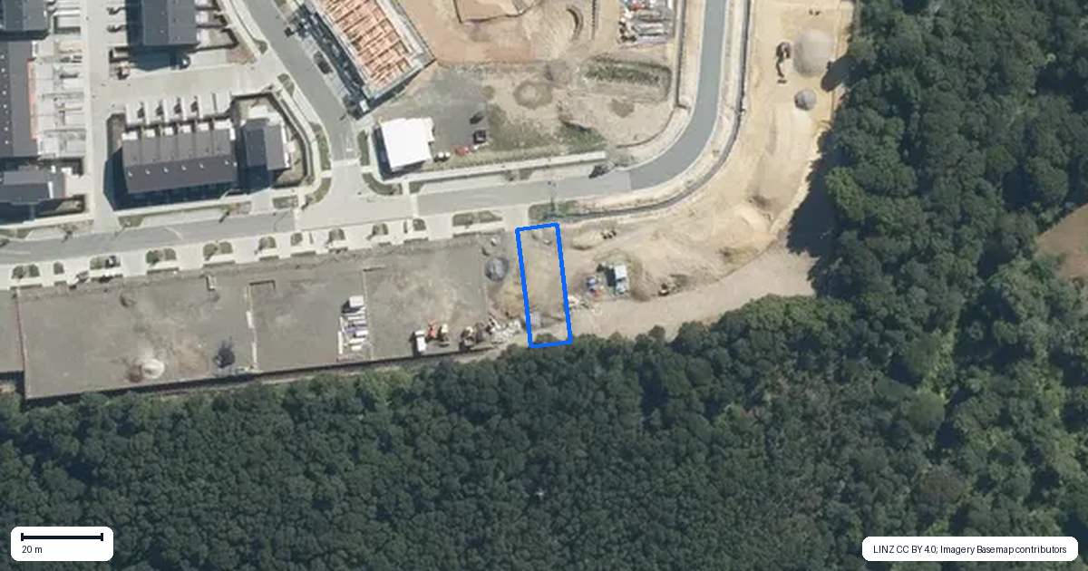 Property context map for 56 Te Aniwaniwa Terrace, Albany, Auckland
