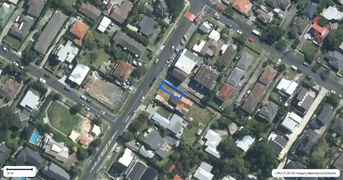 Property context map for 66A Jutland Road, Hauraki, Auckland