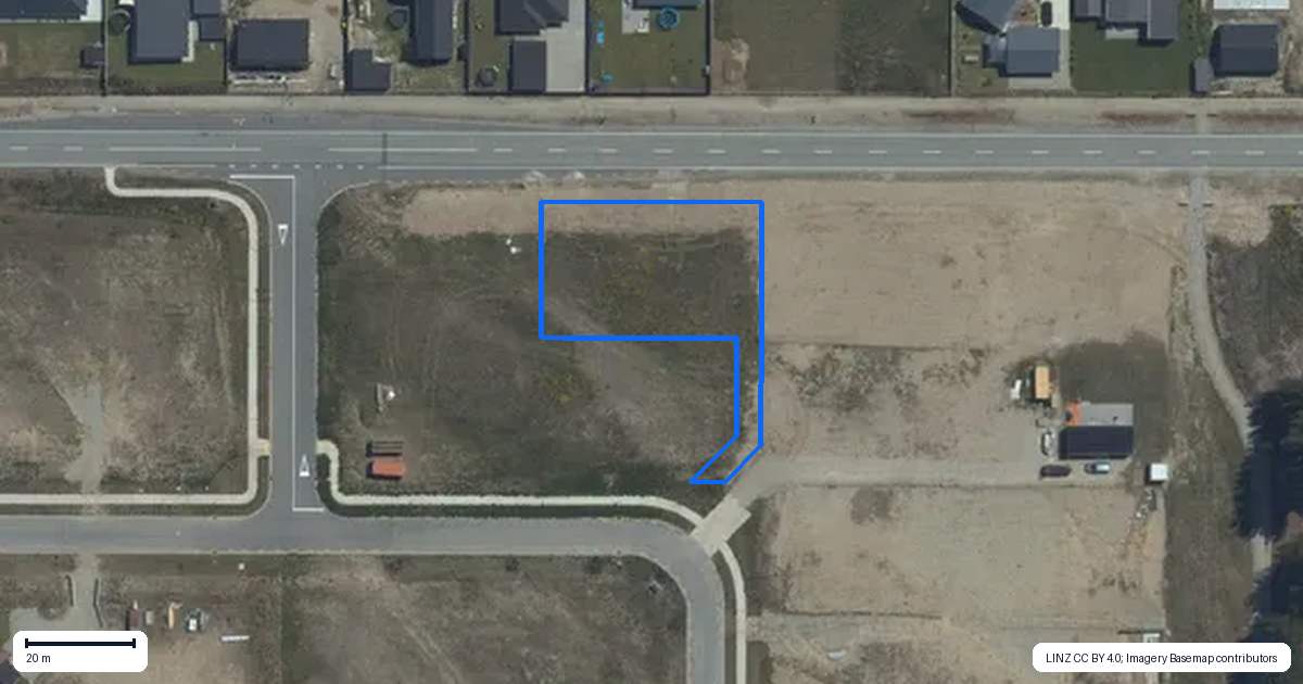 Property context map for 7 Lost Burn Road, Lake Hawea