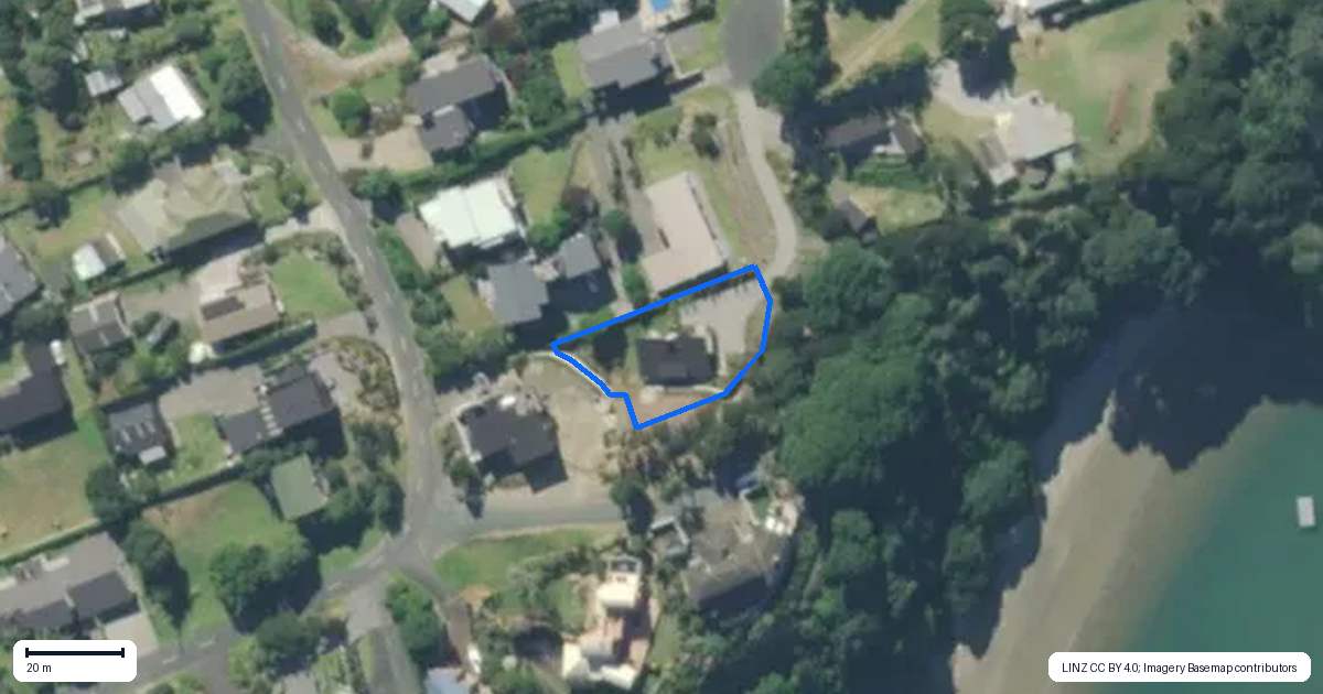 Property context map for 42 Robert Street, Mangawhai Heads, Mangawhai