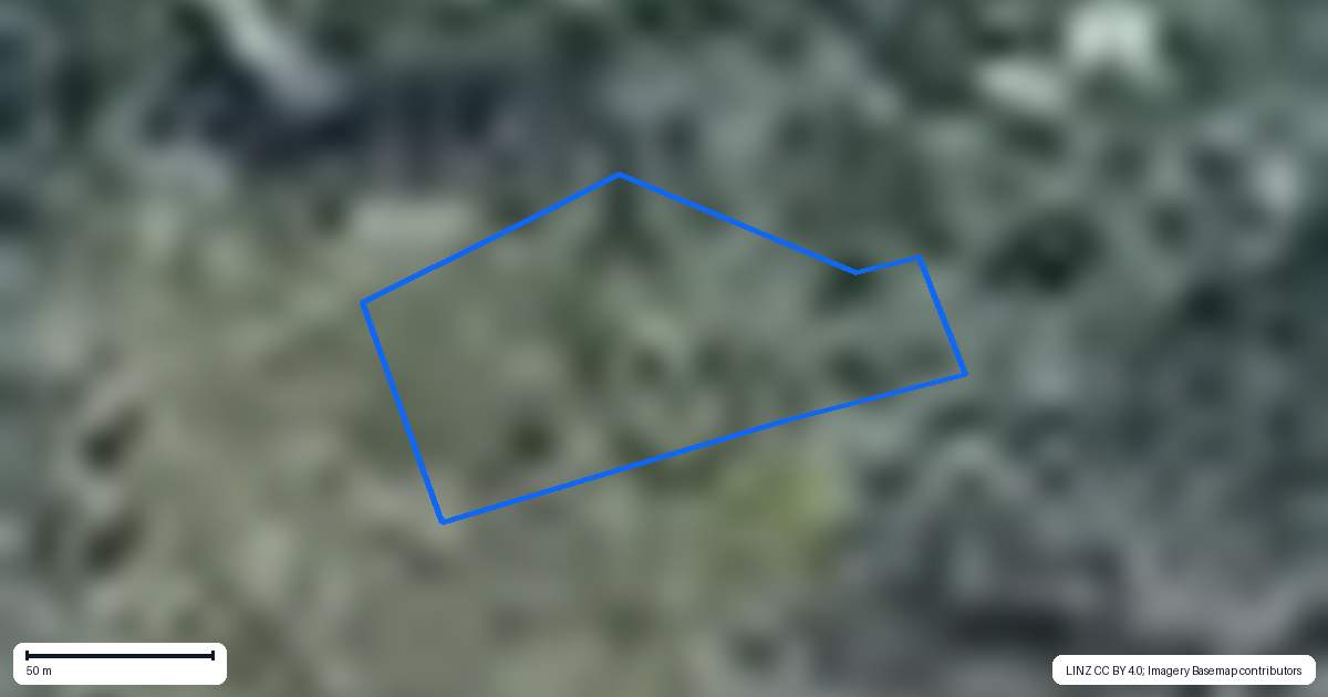 Property context map for 114 Hauparua Lane, Kerikeri
