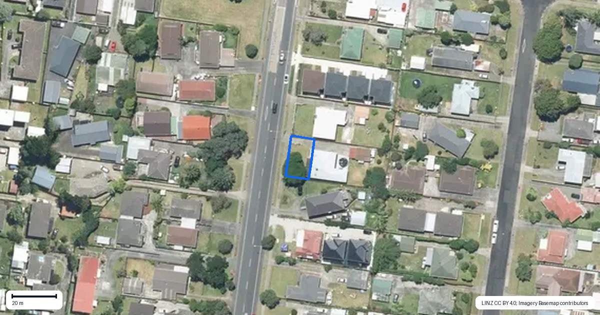 Property context map for 538A Weymouth Road, Weymouth, Auckland
