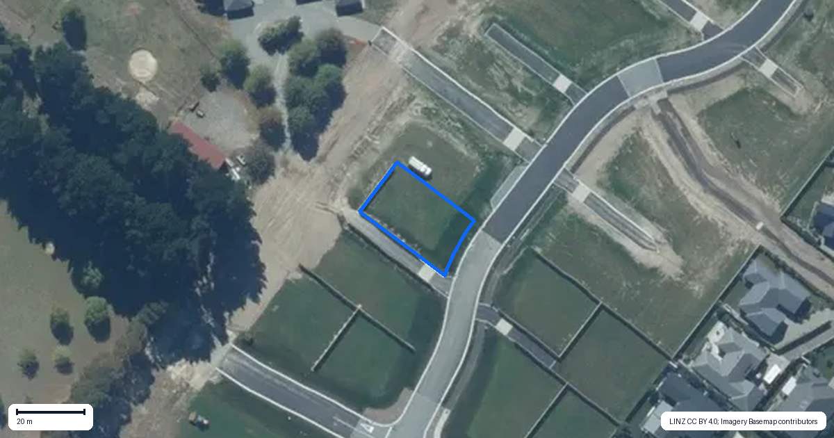 Property context map for 37 Bridgehampton Drive, Prebbleton