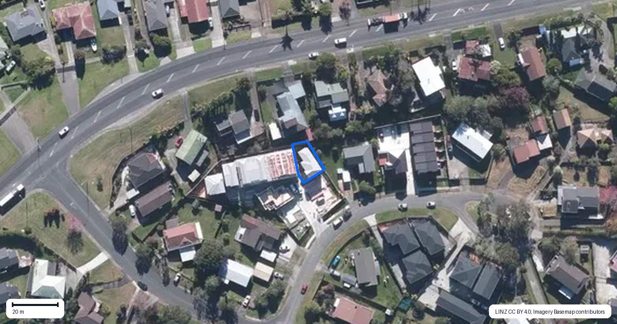 Property context map for 5/6 Woodhouse Place, West Harbour, Auckland