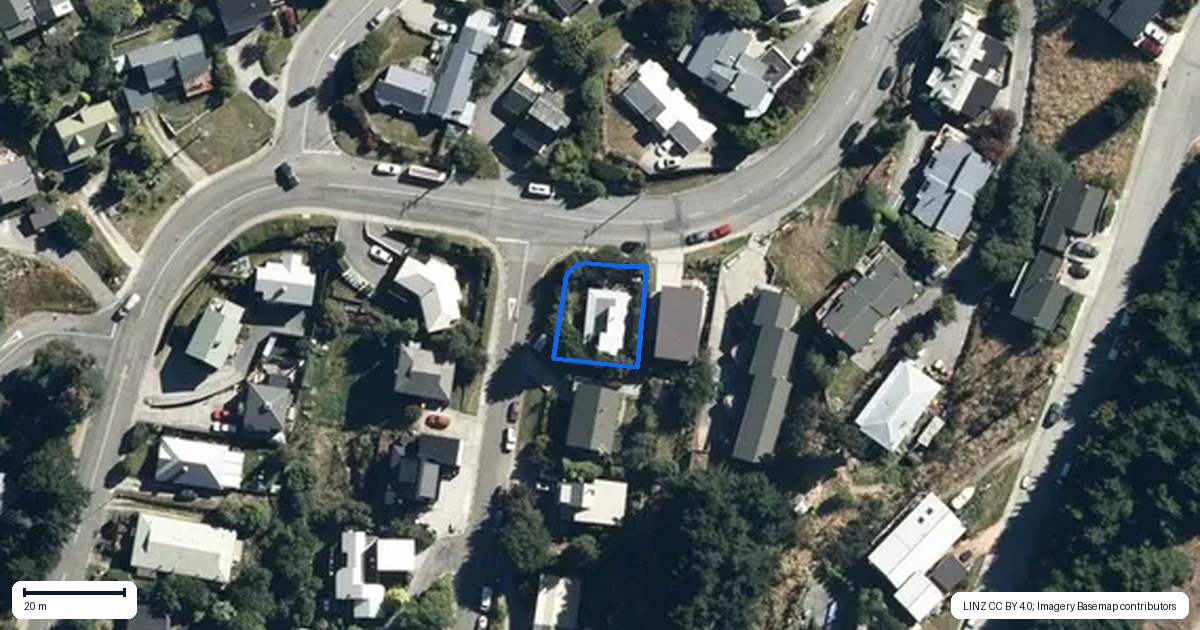 Property context map for 231B Fernhill Road, Sunshine Bay, Queenstown