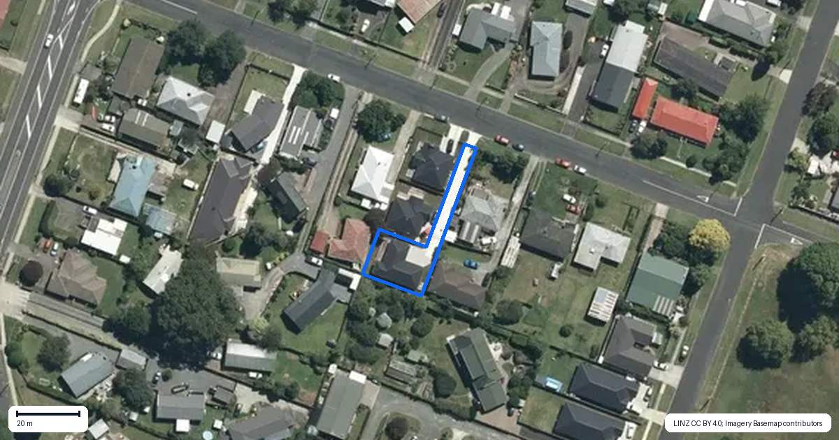 Property context map for 3/70 Thompson Street, Leamington, Cambridge