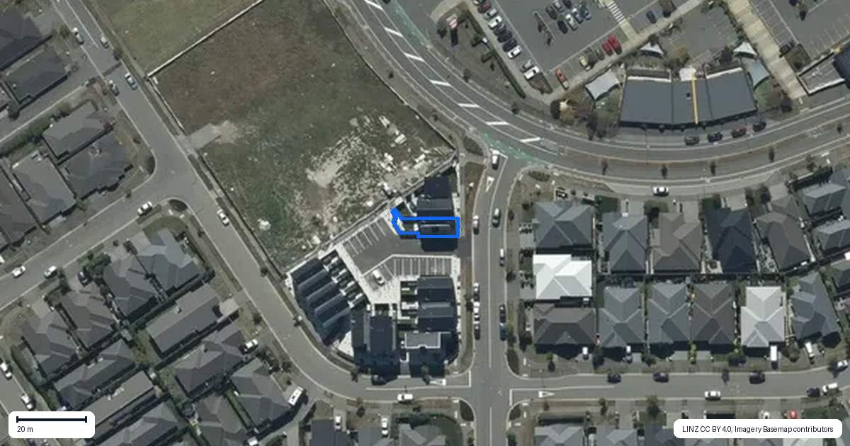 Property context map for 6 Valiant Street, Wigram, Christchurch