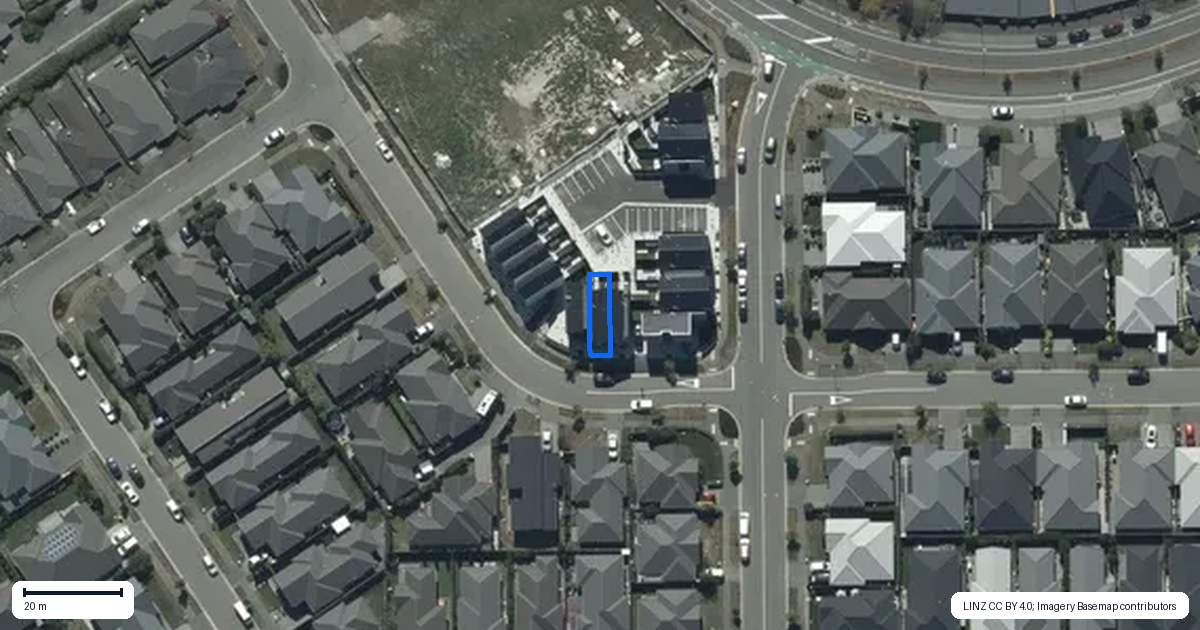 Property context map for 53 Deal Street, Wigram, Christchurch