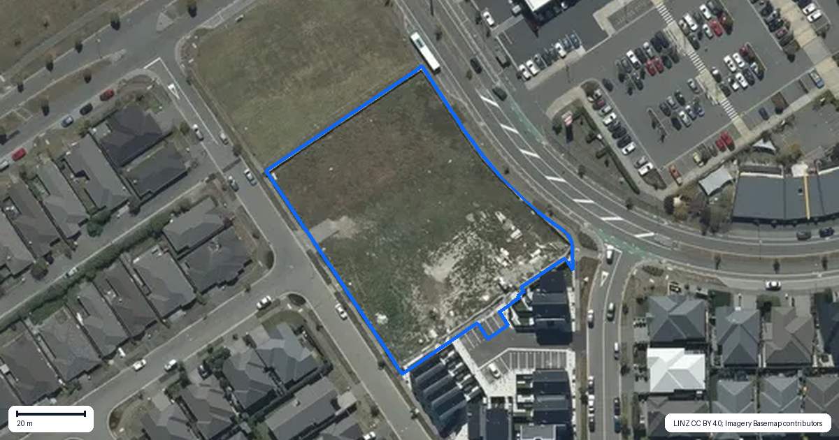 Property context map for 41 Deal Street, Wigram, Christchurch