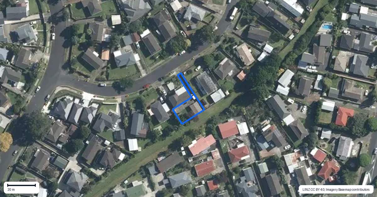 Property context map for 9A Darren Crescent, Half Moon Bay, Auckland