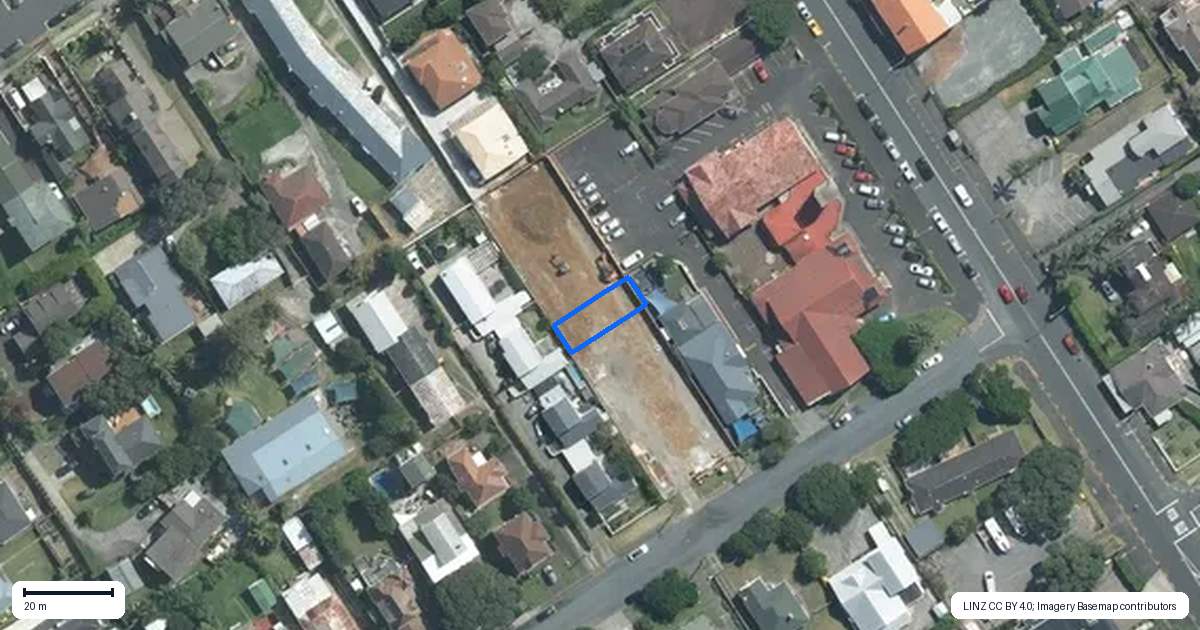 Property context map for 7/3 Tennyson Avenue, Takapuna, Auckland