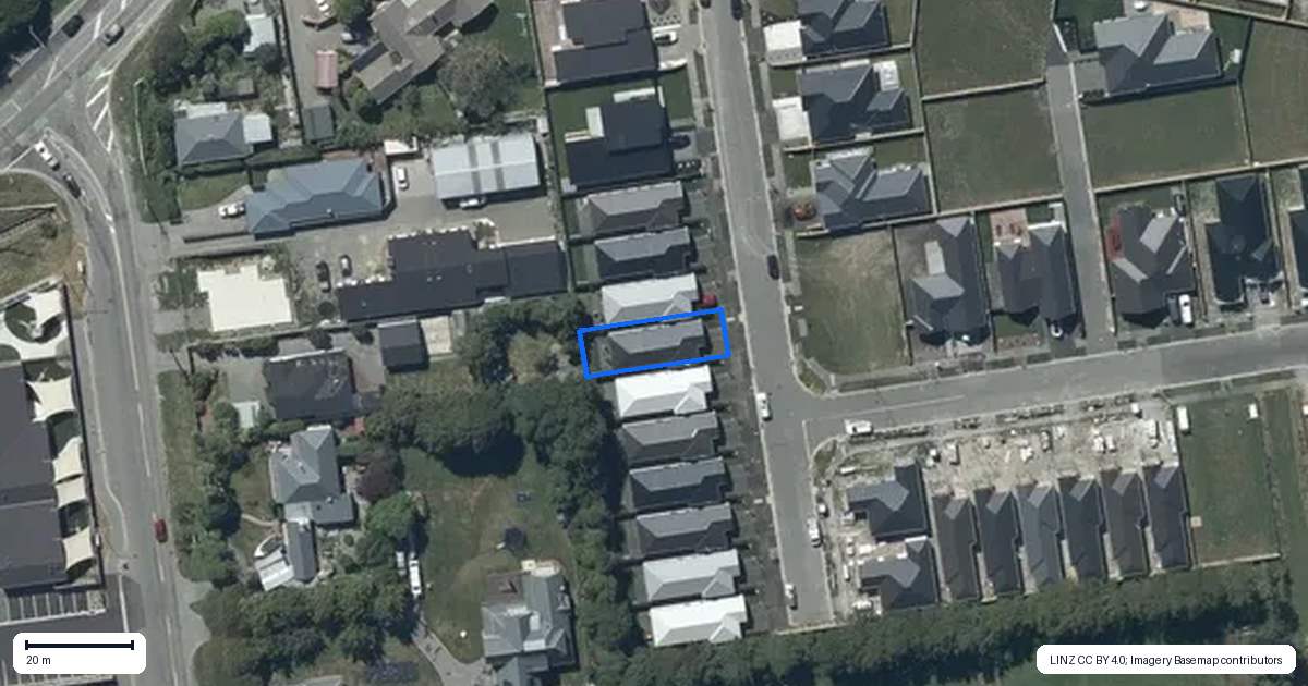 Property context map for 24 Perks Drive, Halswell, Christchurch