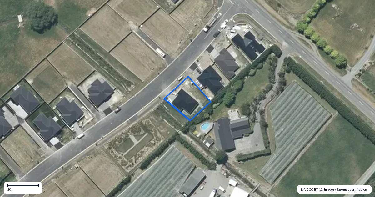 Property context map for 7 Morrison Avenue, Elgin, Ashburton